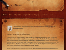 Tablet Screenshot of melnieves.com